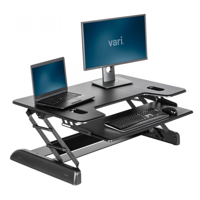 VariDesk® Tall 40 Black Standing Desks Office Furniture VARIDESK is